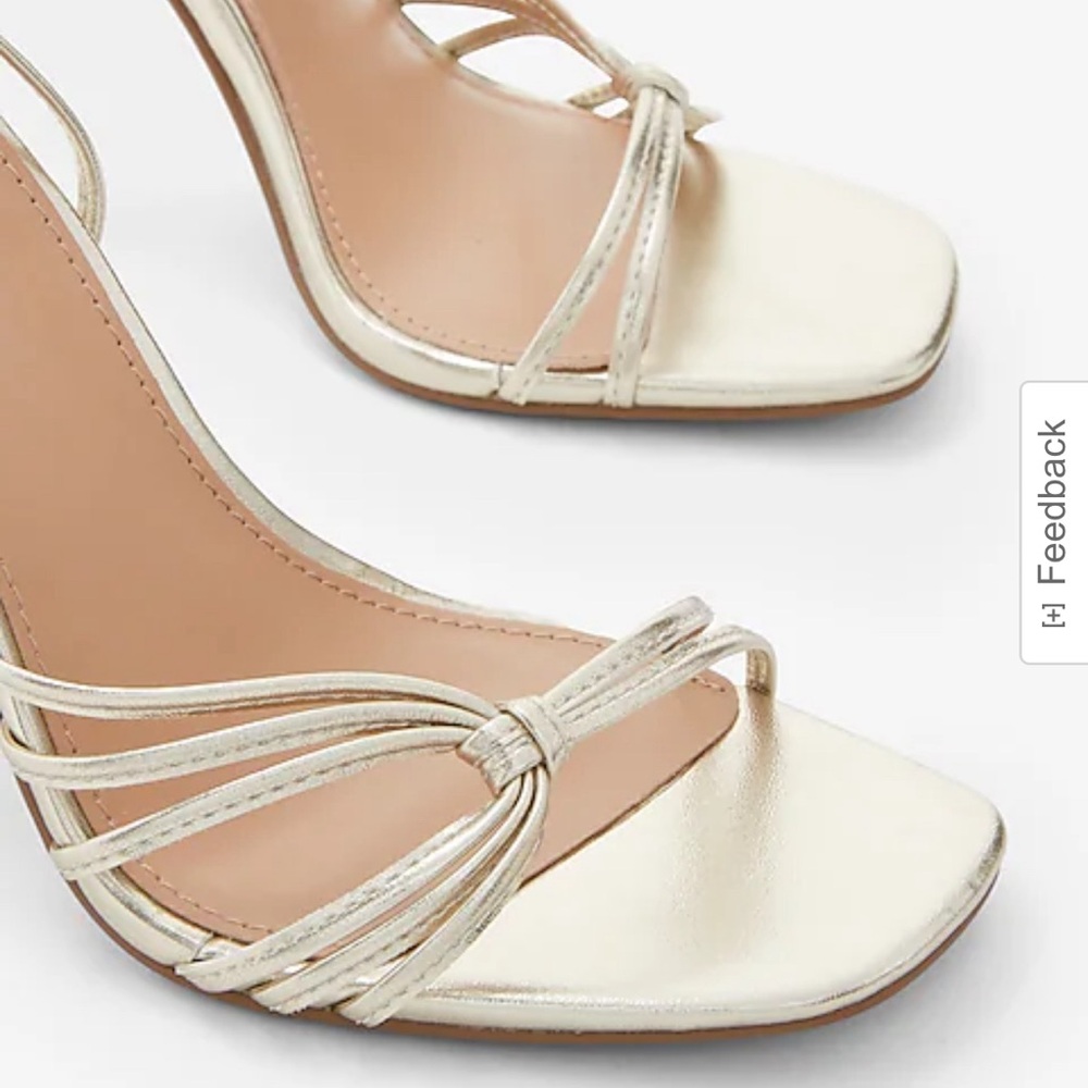 New gold /silerish heels - Picture 5 of 5